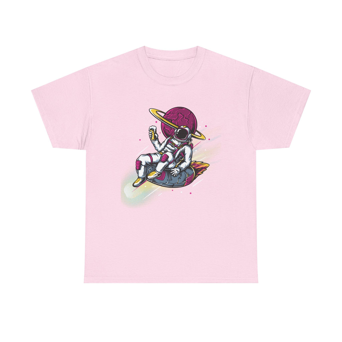 Cosmic Vibes Astronaut Graphic T-Shirt | Fun Astronaut Design