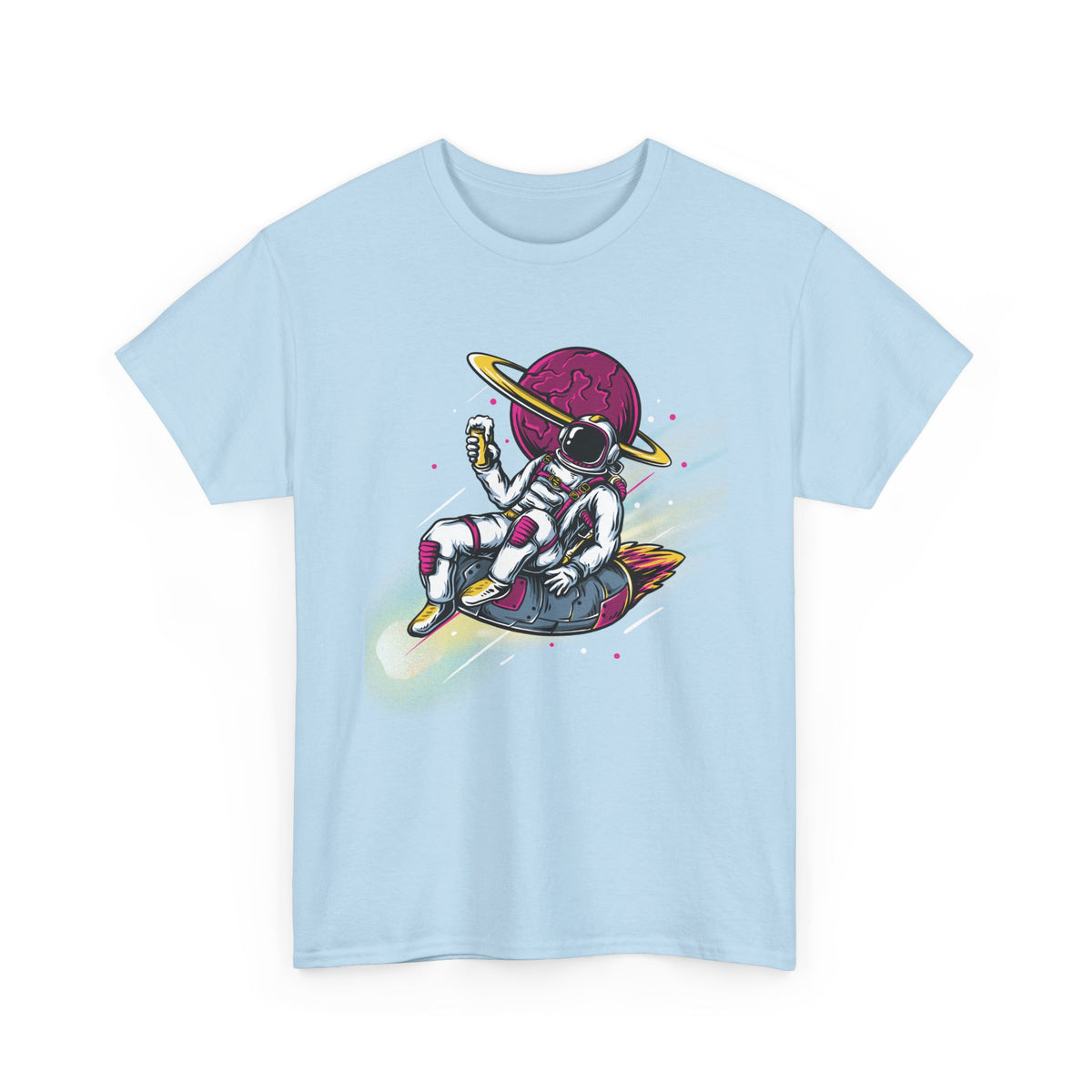 Cosmic Vibes Astronaut Graphic T-Shirt | Fun Astronaut Design
