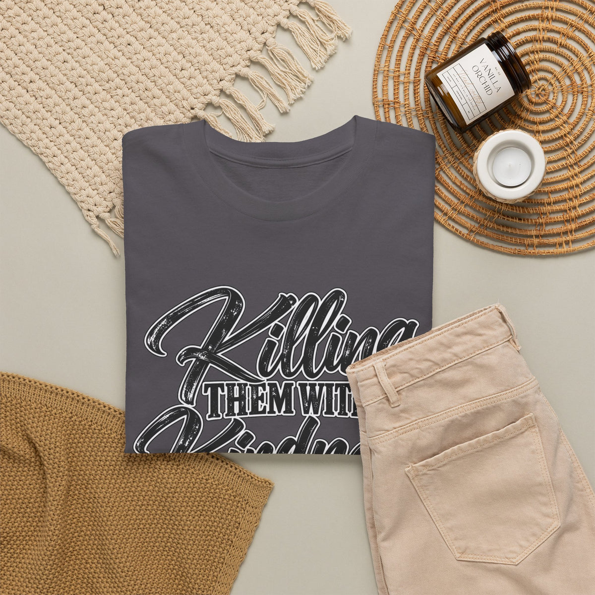T-Shirt — "Killing Them With Kindness Is Taking Longer Than I Expected" Graphic Tee