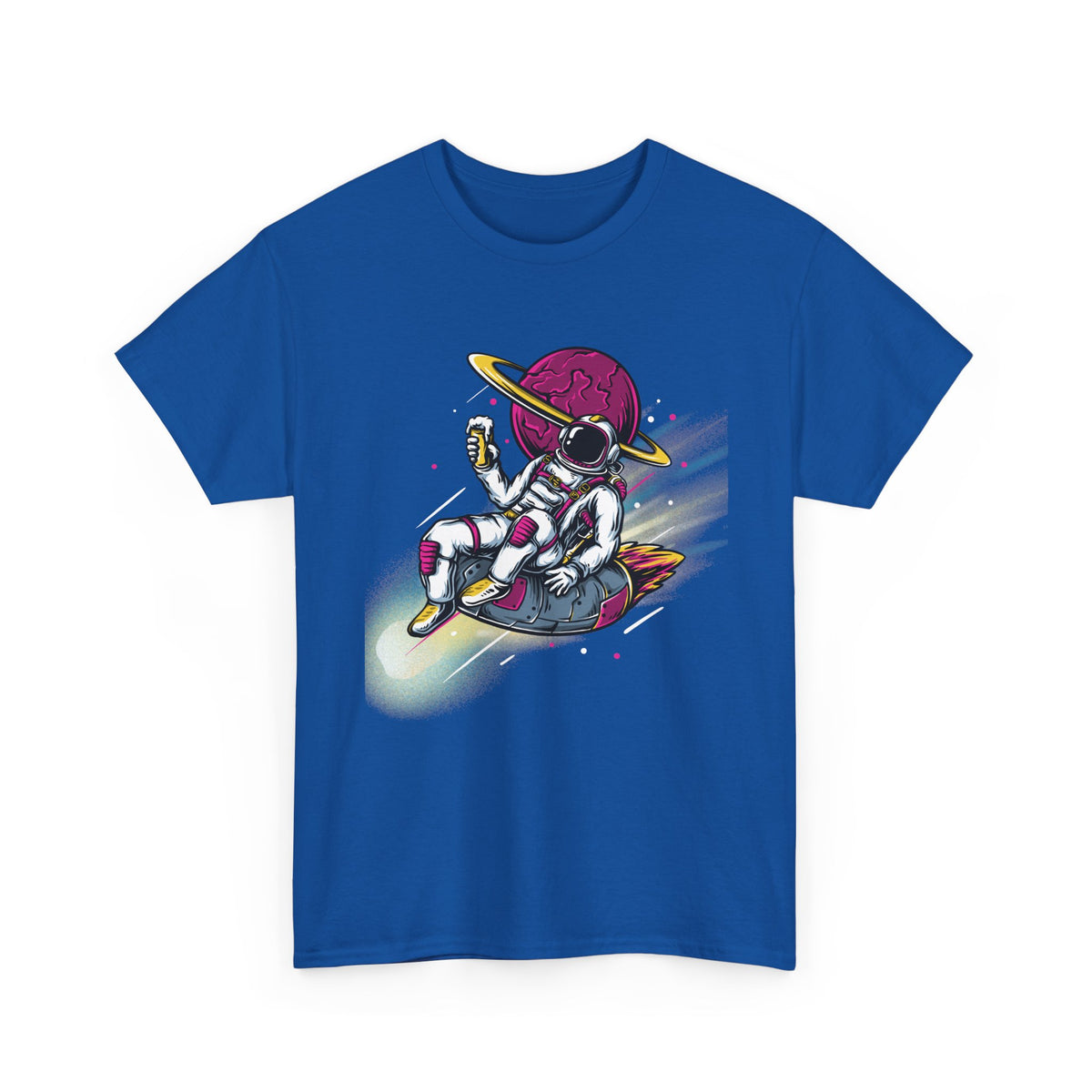 Cosmic Vibes Astronaut Graphic T-Shirt | Fun Astronaut Design