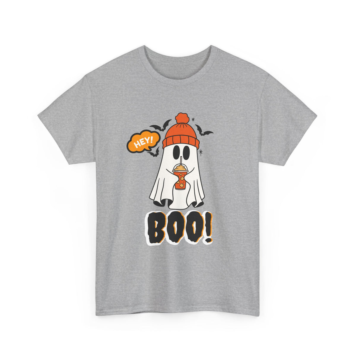 Boo! Ghost Halloween Graphic Tee