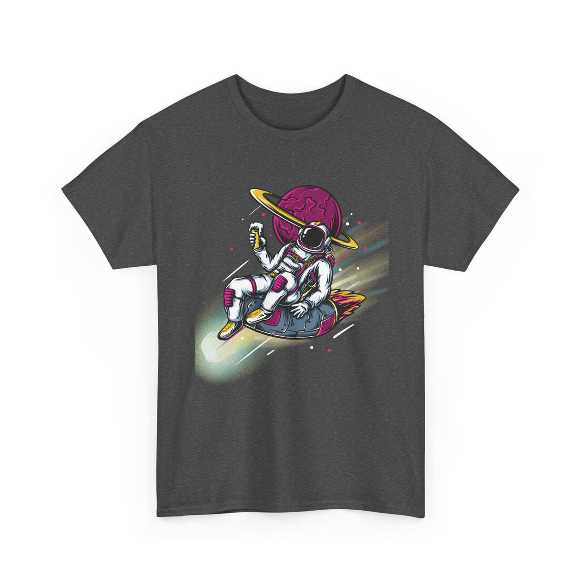 Cosmic Vibes Astronaut Graphic T-Shirt | Fun Astronaut Design