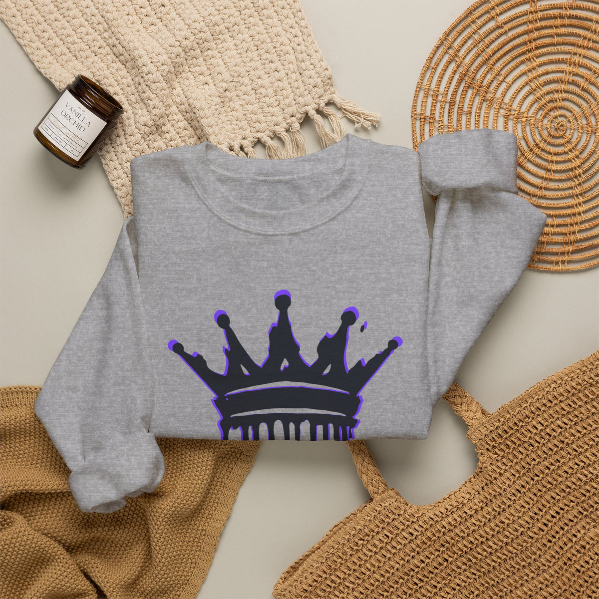 Crown Drip Graphic Sweatshirt