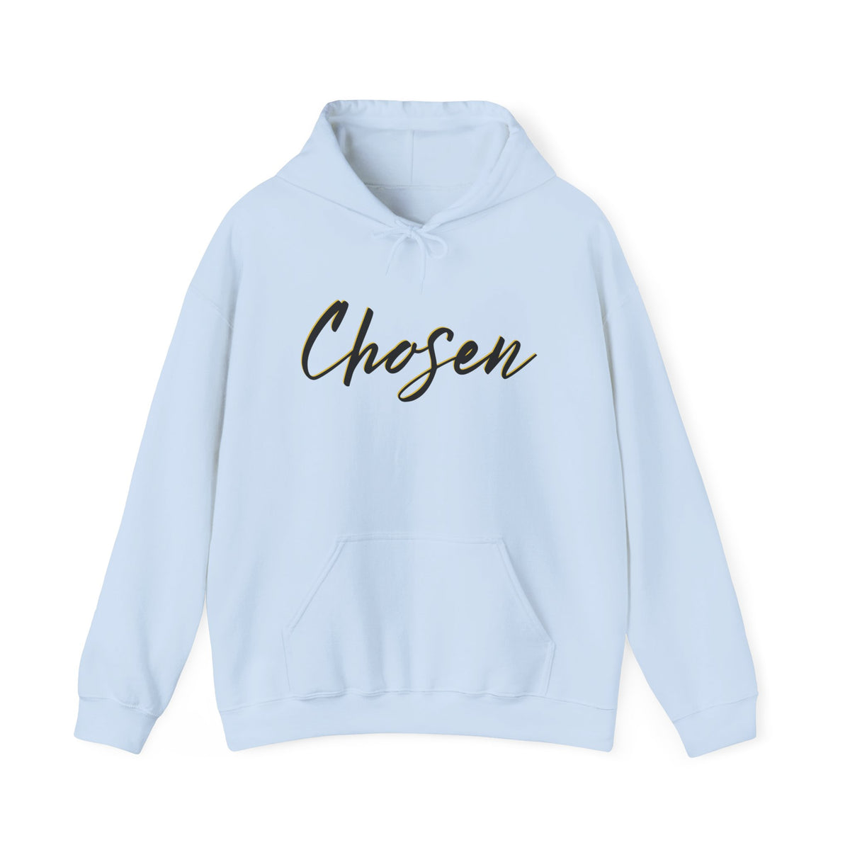 Chosen hoodie, inspirational graphic hoodie statement streetwear.