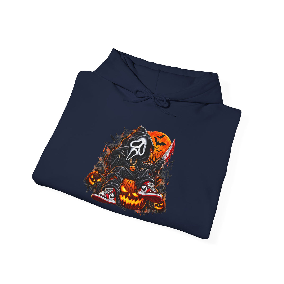 Gothic Skull Graphic Hoodie