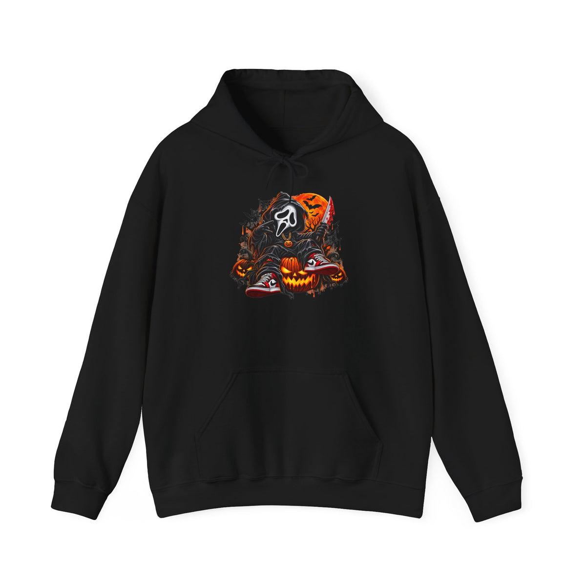Gothic Skull Graphic Hoodie