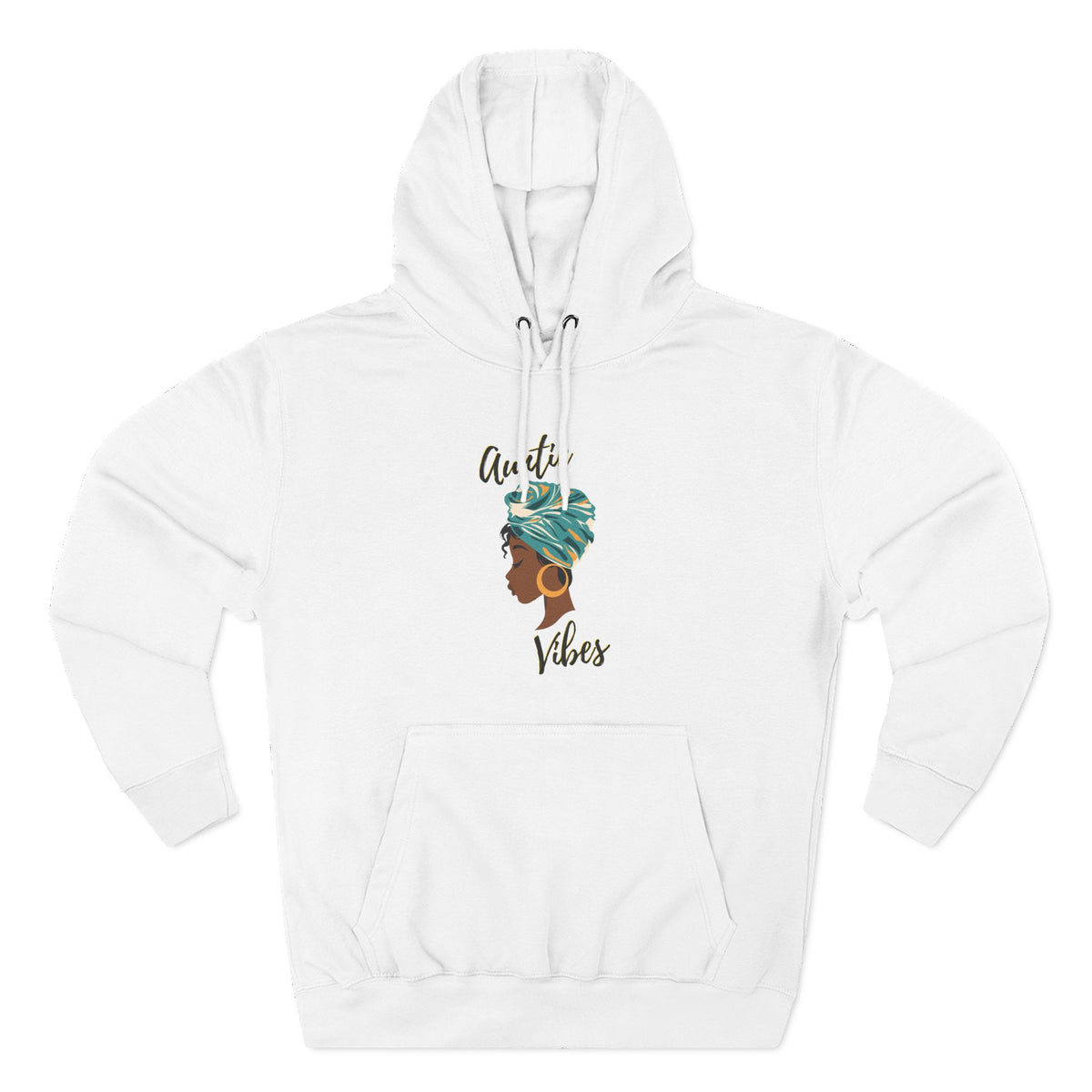 Auntie Vibes Fleece Hoodie