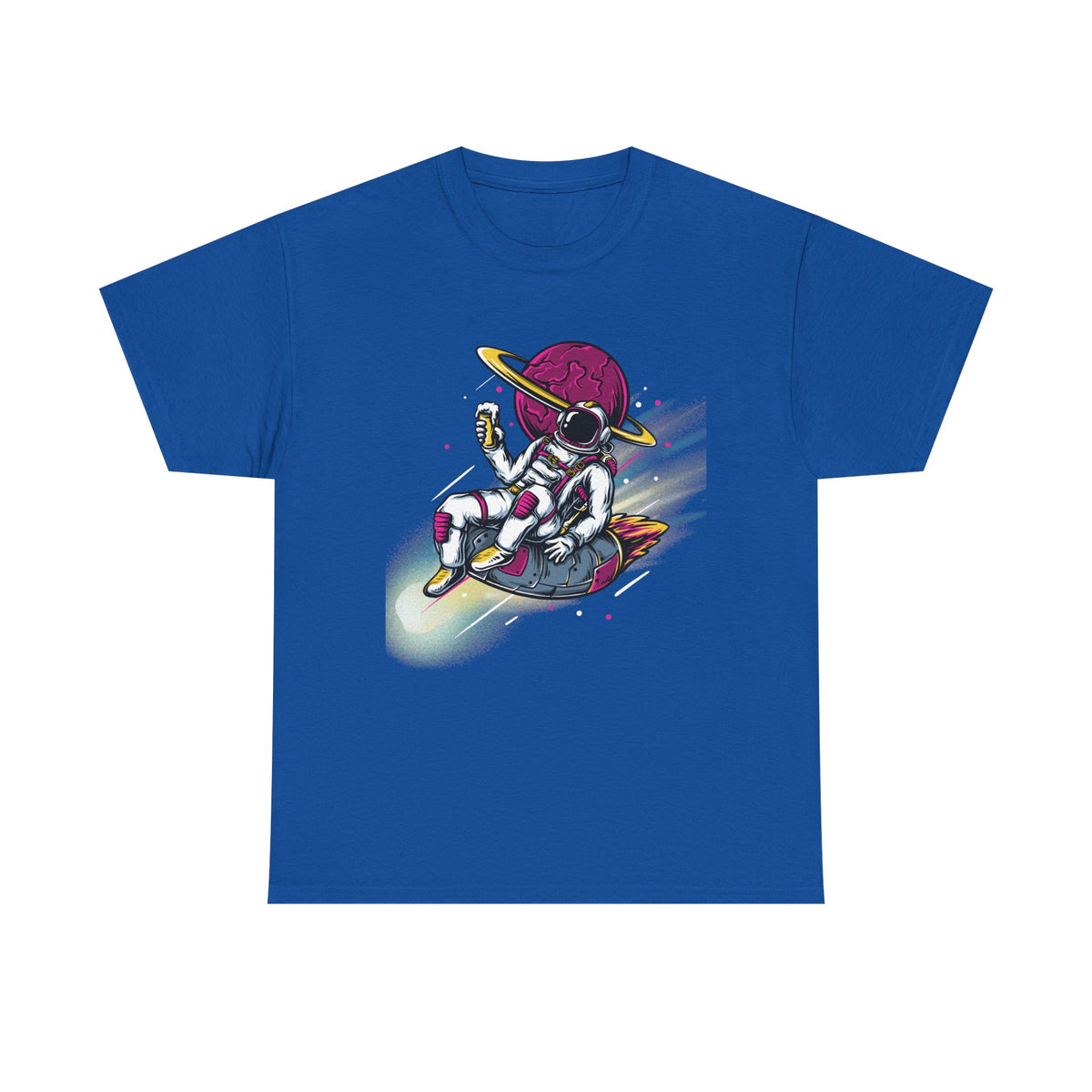 Cosmic Vibes Astronaut Graphic T-Shirt | Fun Astronaut Design