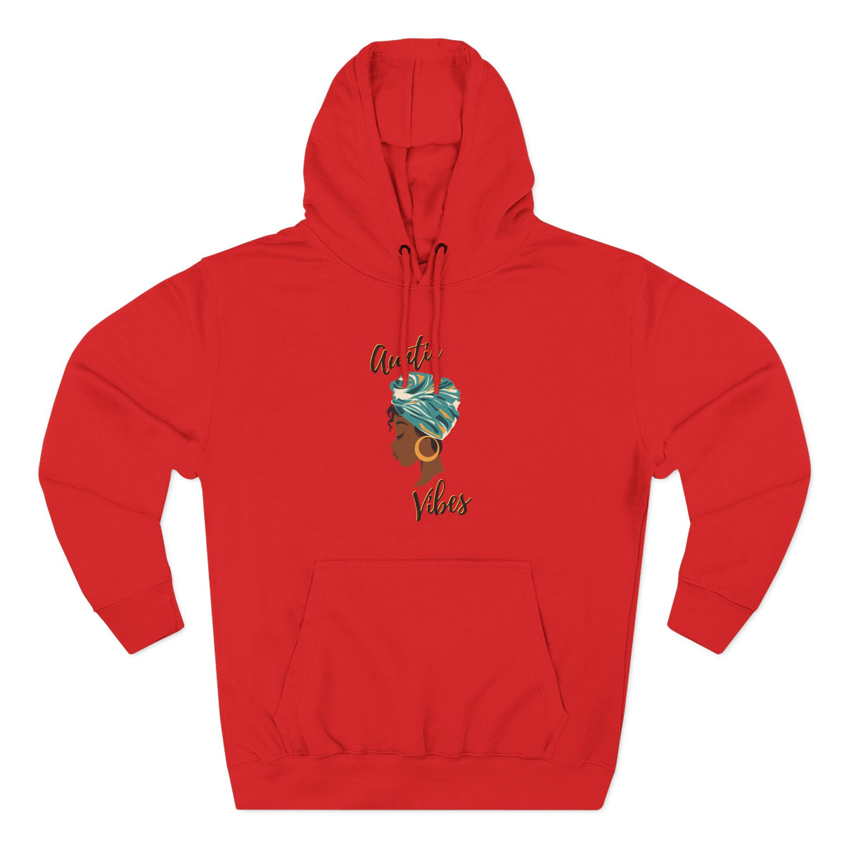 Auntie Vibes Fleece Hoodie