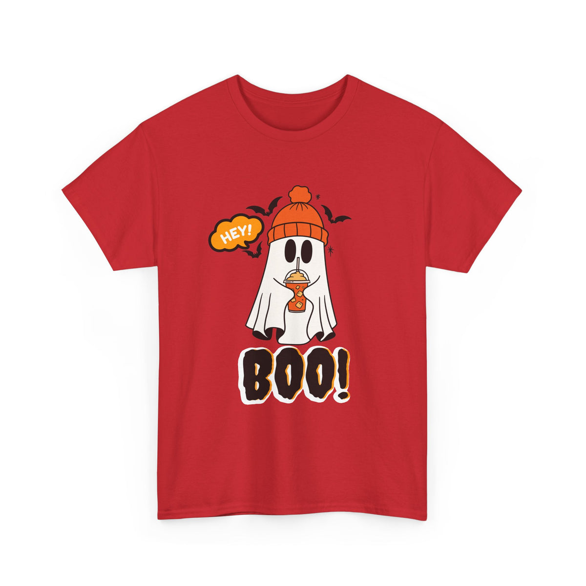 Boo! Ghost Halloween Graphic Tee