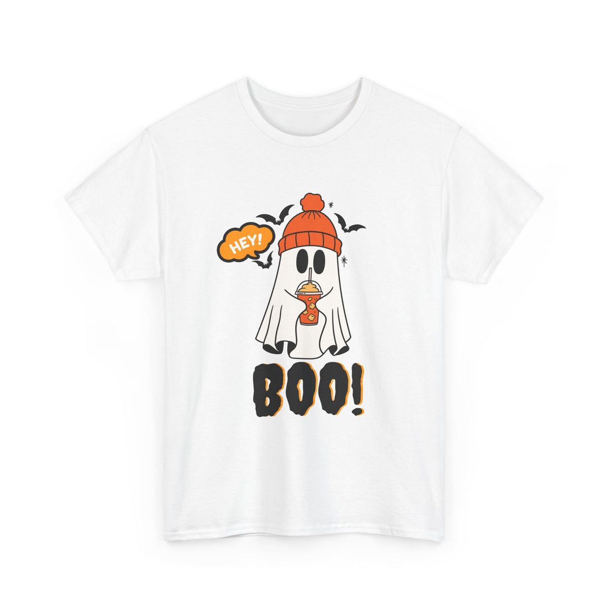 Boo! Ghost Halloween Graphic Tee
