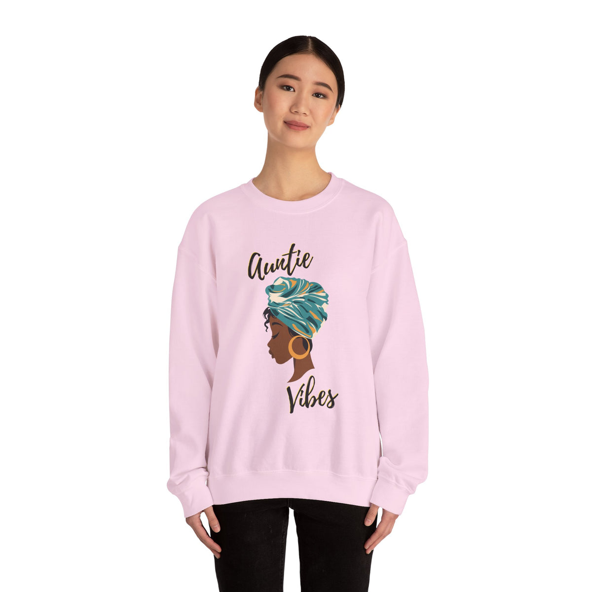 Auntie Vibes Crewneck Sweatshirt