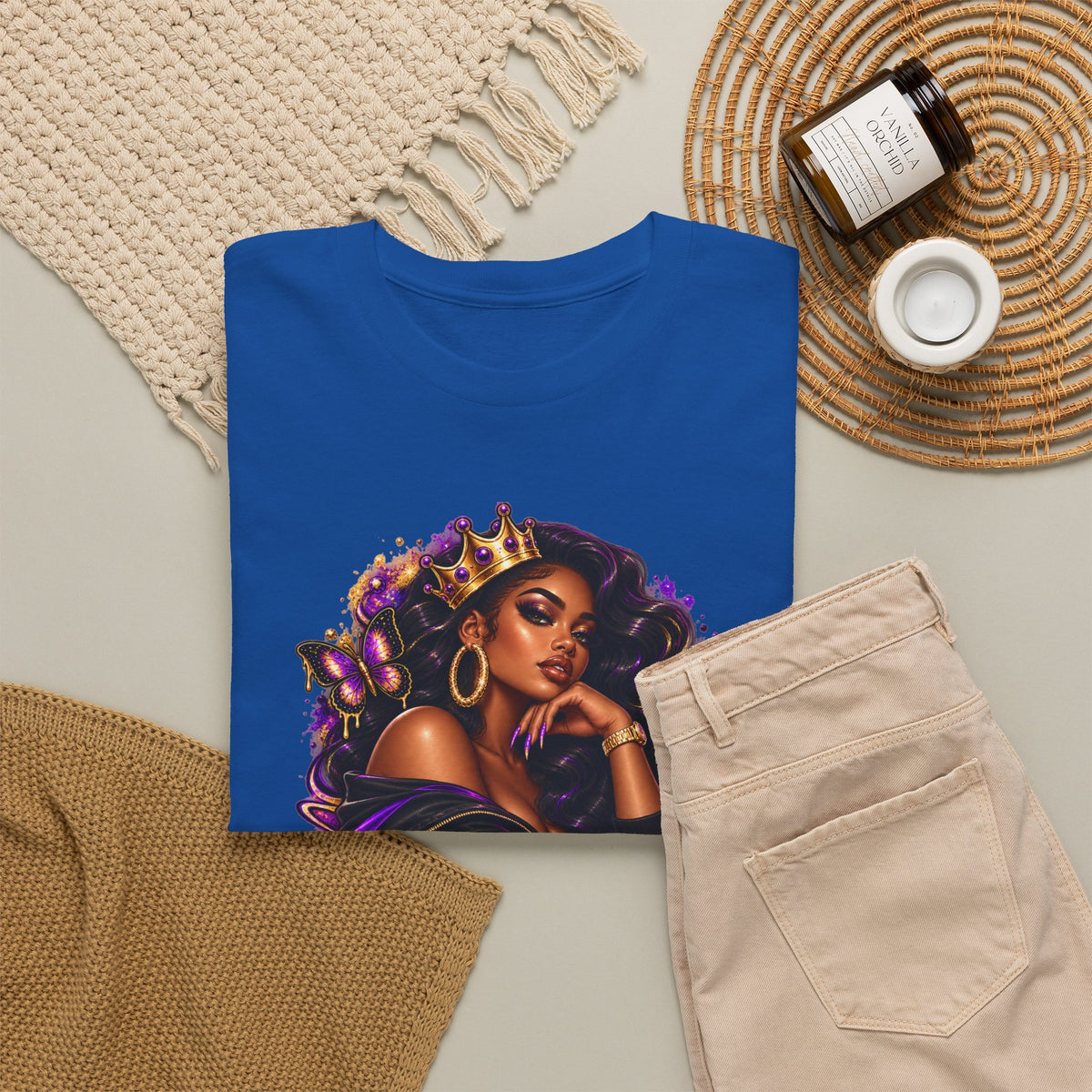 Built Different Tee — Empowering Black Queen Graphic T-Shirt