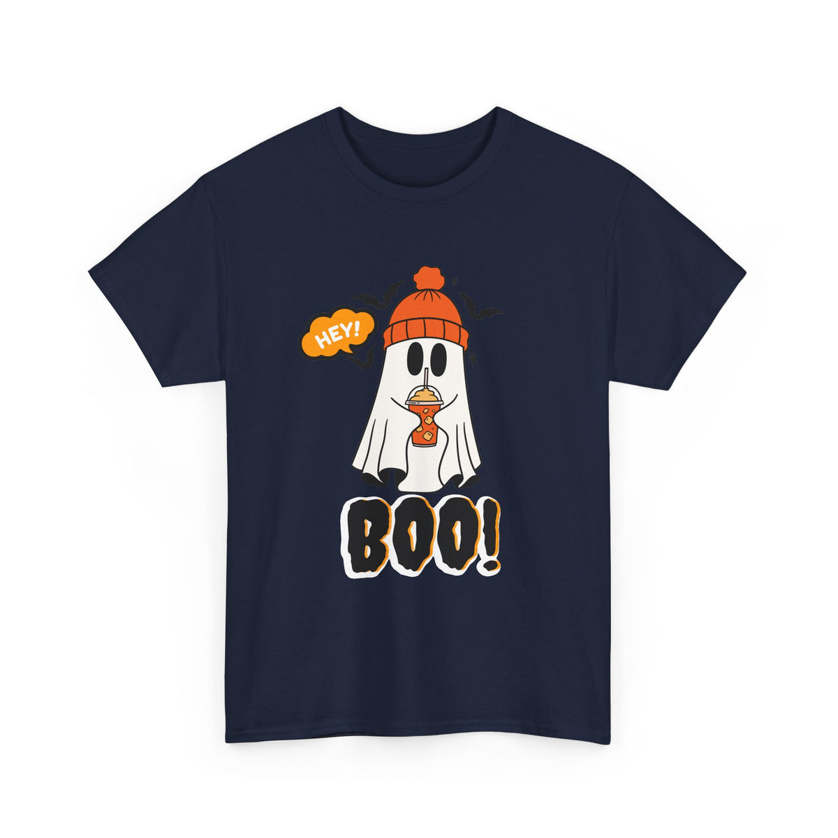 Boo! Ghost Halloween Graphic Tee
