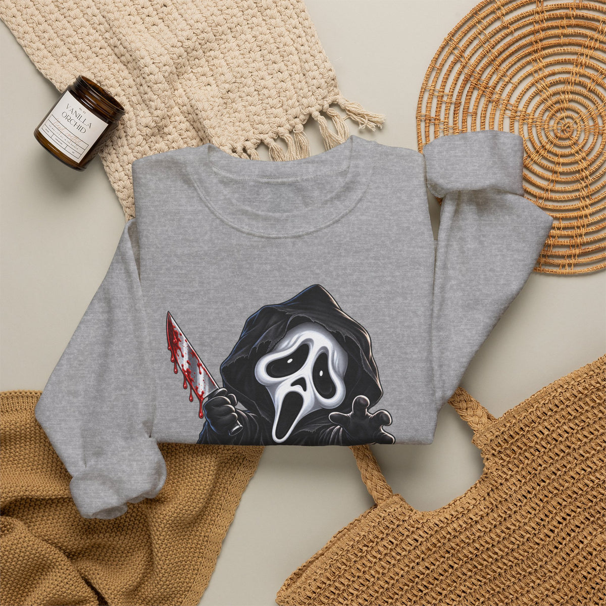 Ghostface Horror Halloween Crewneck Sweatshirt