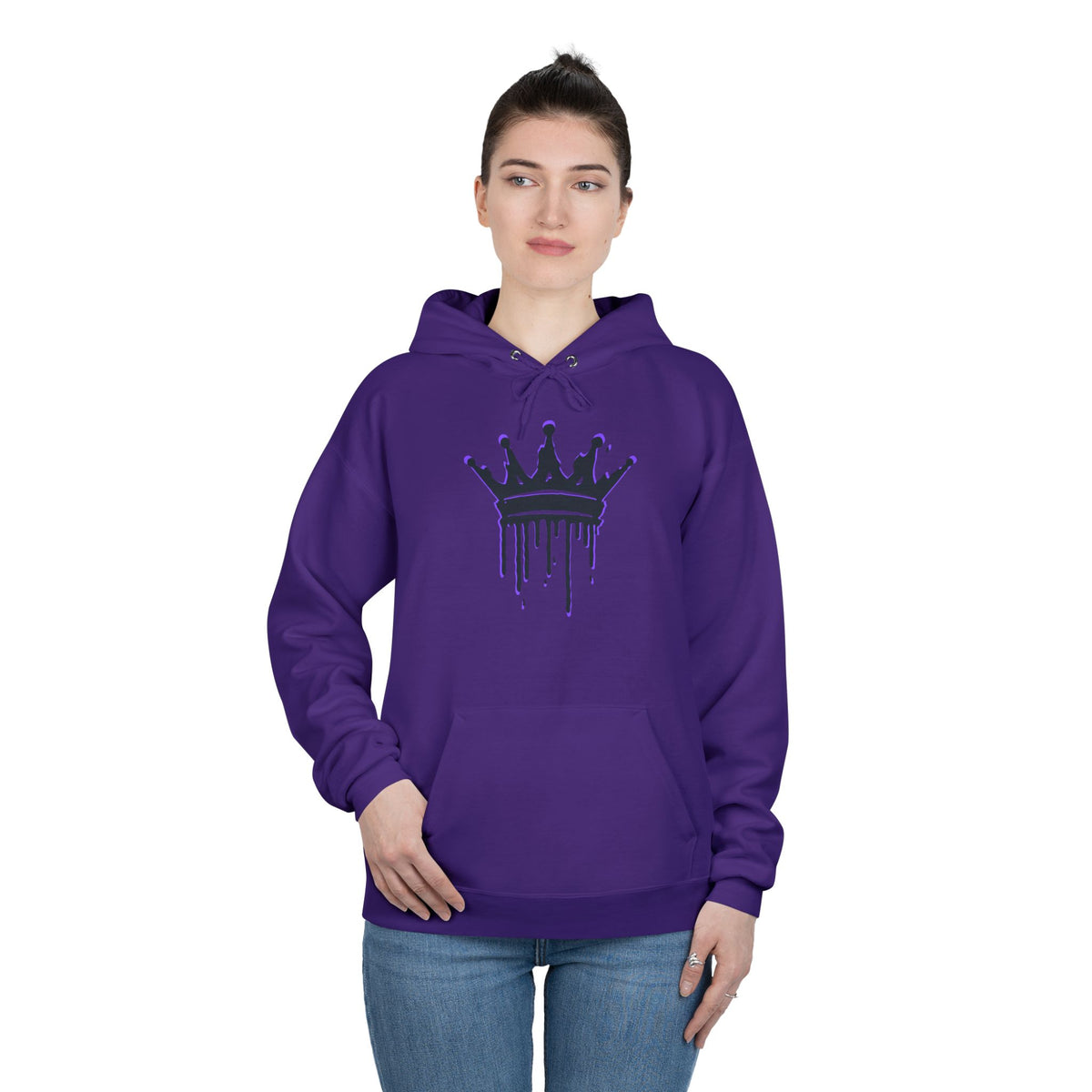 Crown Drip Eco-Friendly Hoodie for Casual Culture