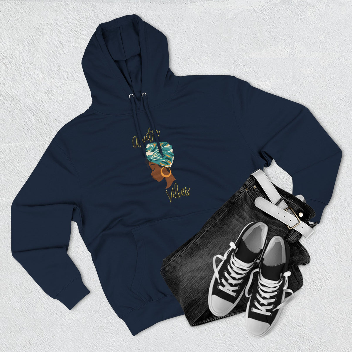 Auntie Vibes Fleece Hoodie