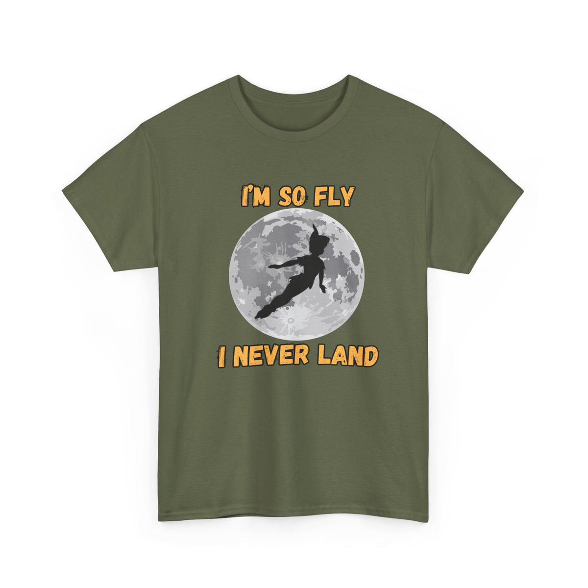 I'm So Fly Unisex Heavy Cotton Tee - Fun Graphic T-Shirt for Dreamers