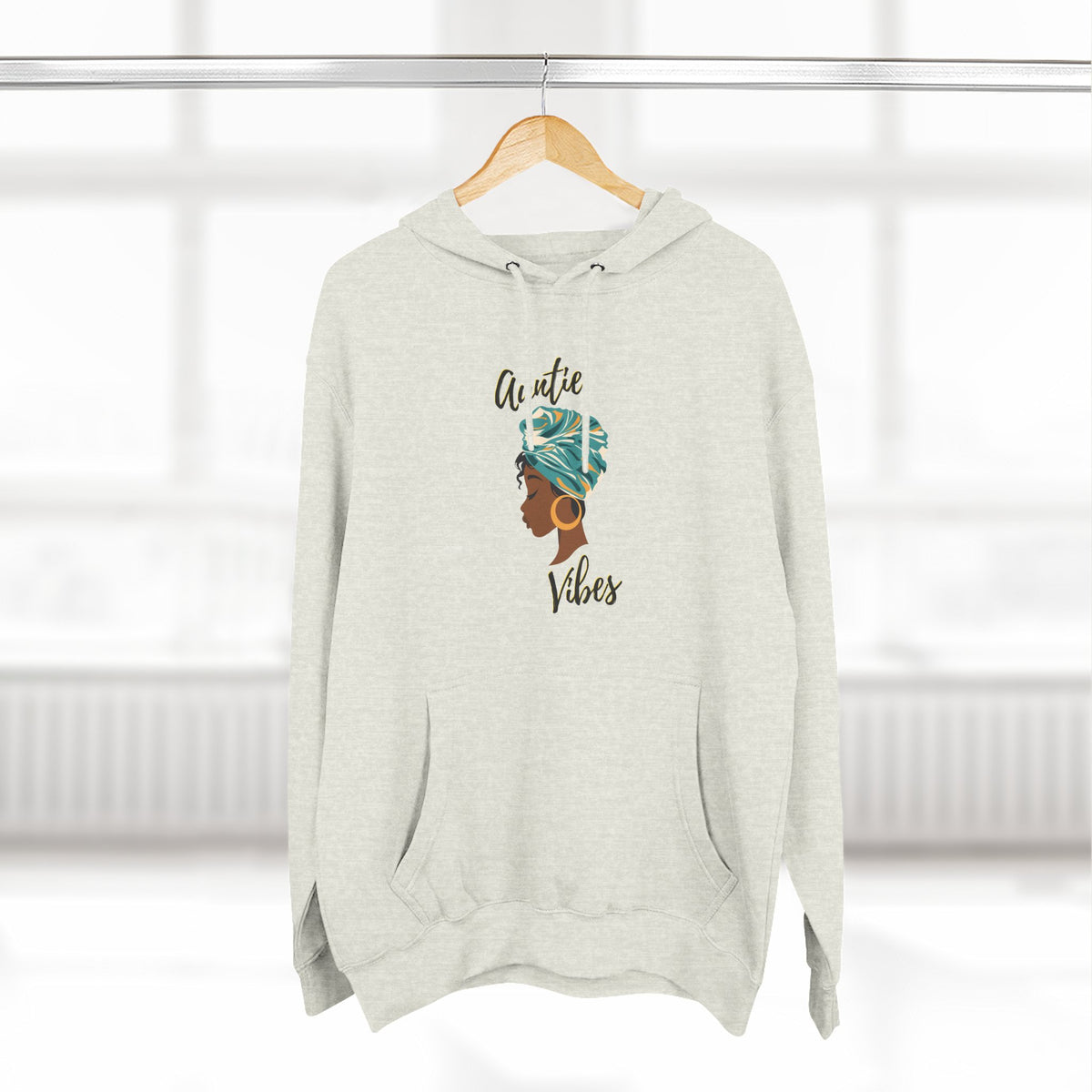 Auntie Vibes Fleece Hoodie