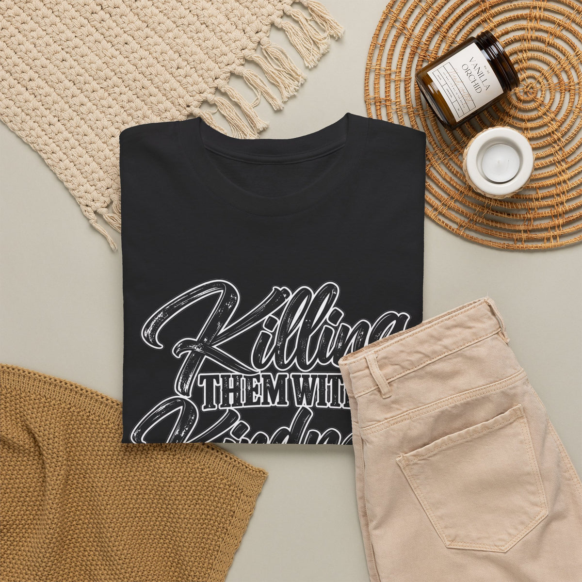 T-Shirt — "Killing Them With Kindness Is Taking Longer Than I Expected" Graphic Tee