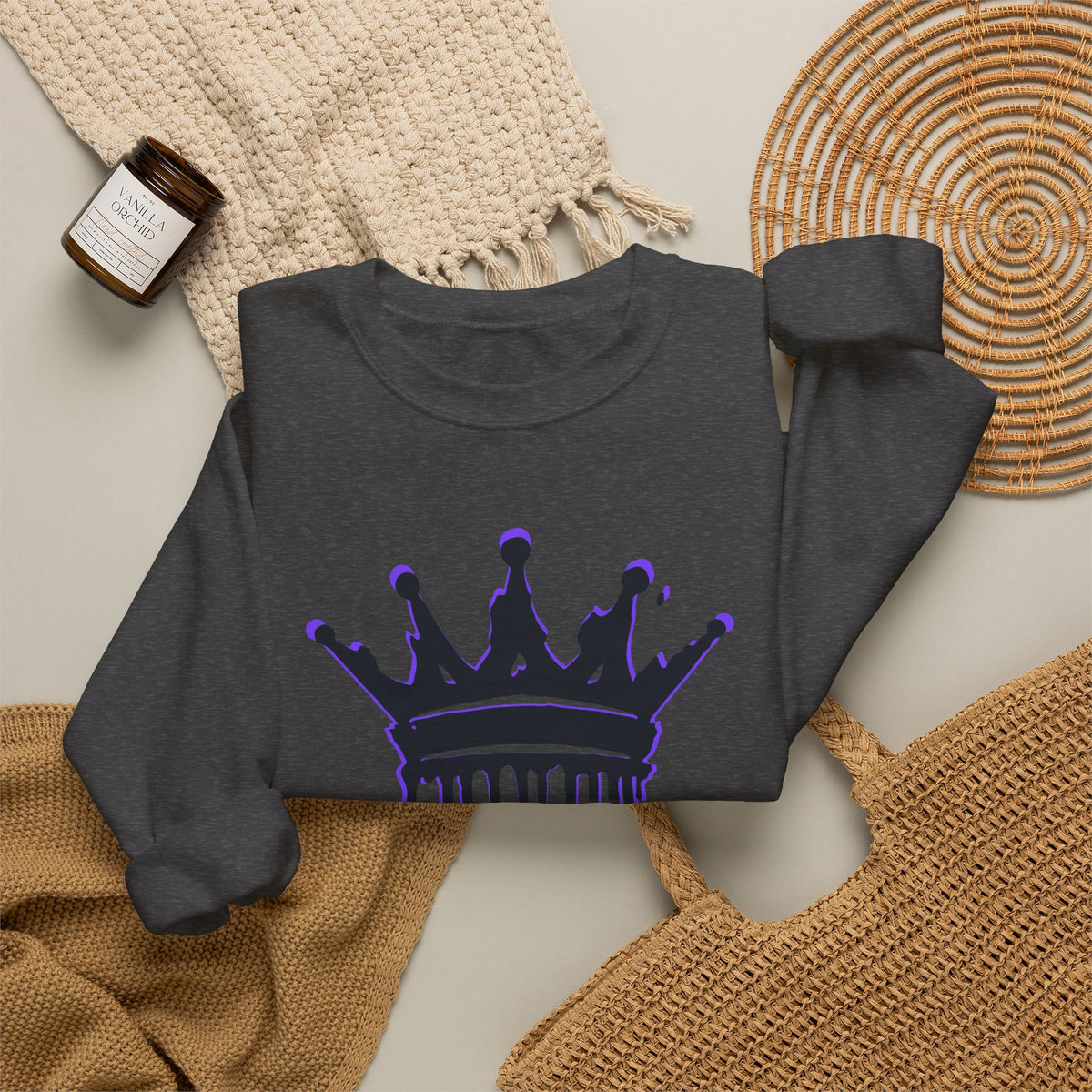 Crown Drip Graphic Sweatshirt