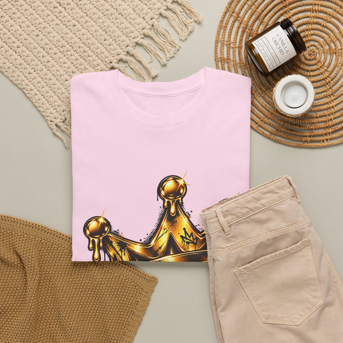 Gold Drip Crown T-Shirt