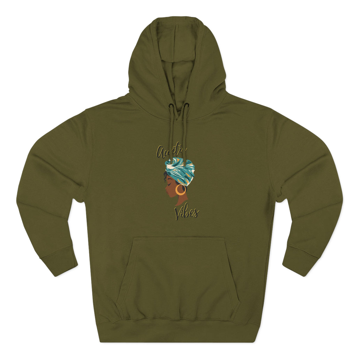 Auntie Vibes Fleece Hoodie