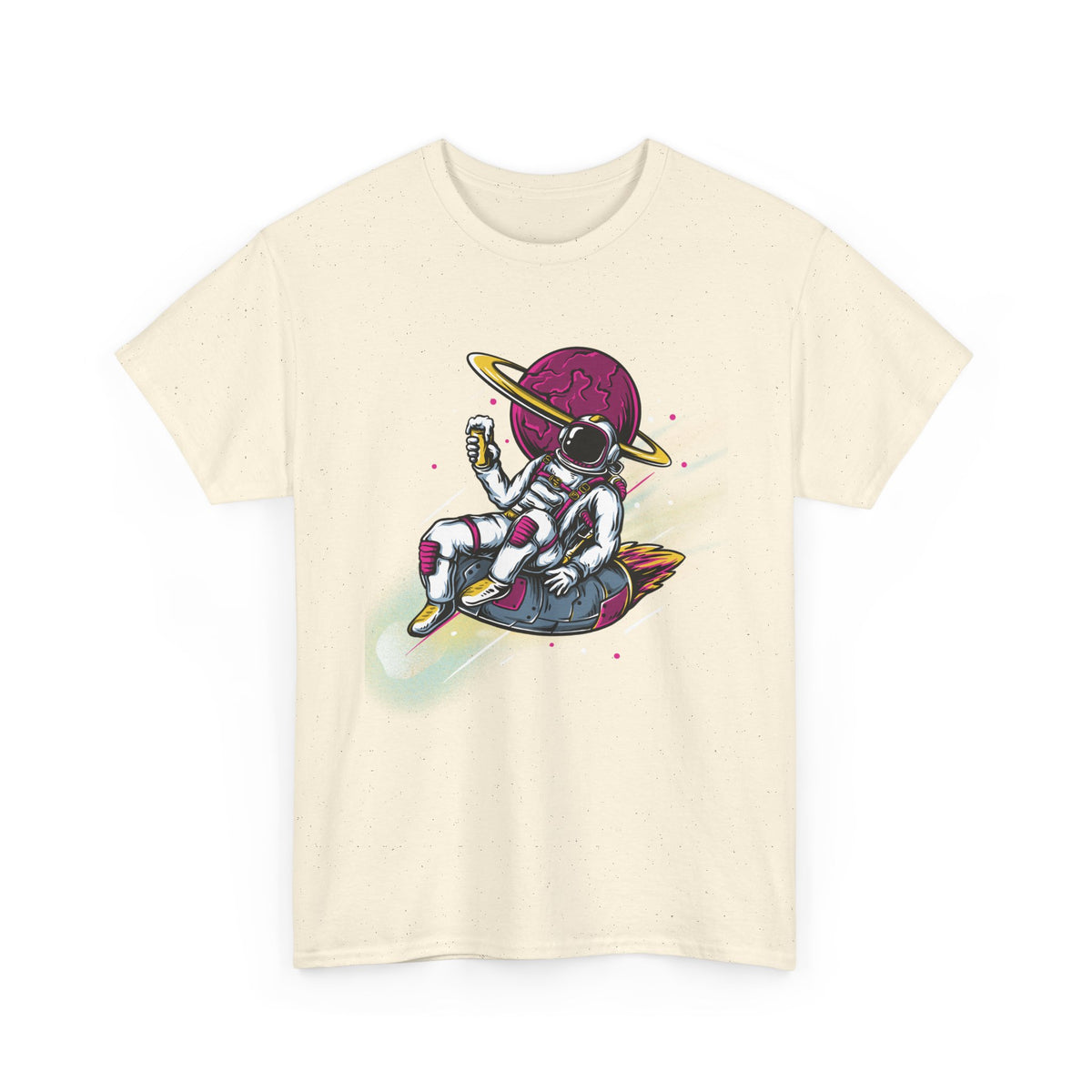 Cosmic Vibes Astronaut Graphic T-Shirt | Fun Astronaut Design