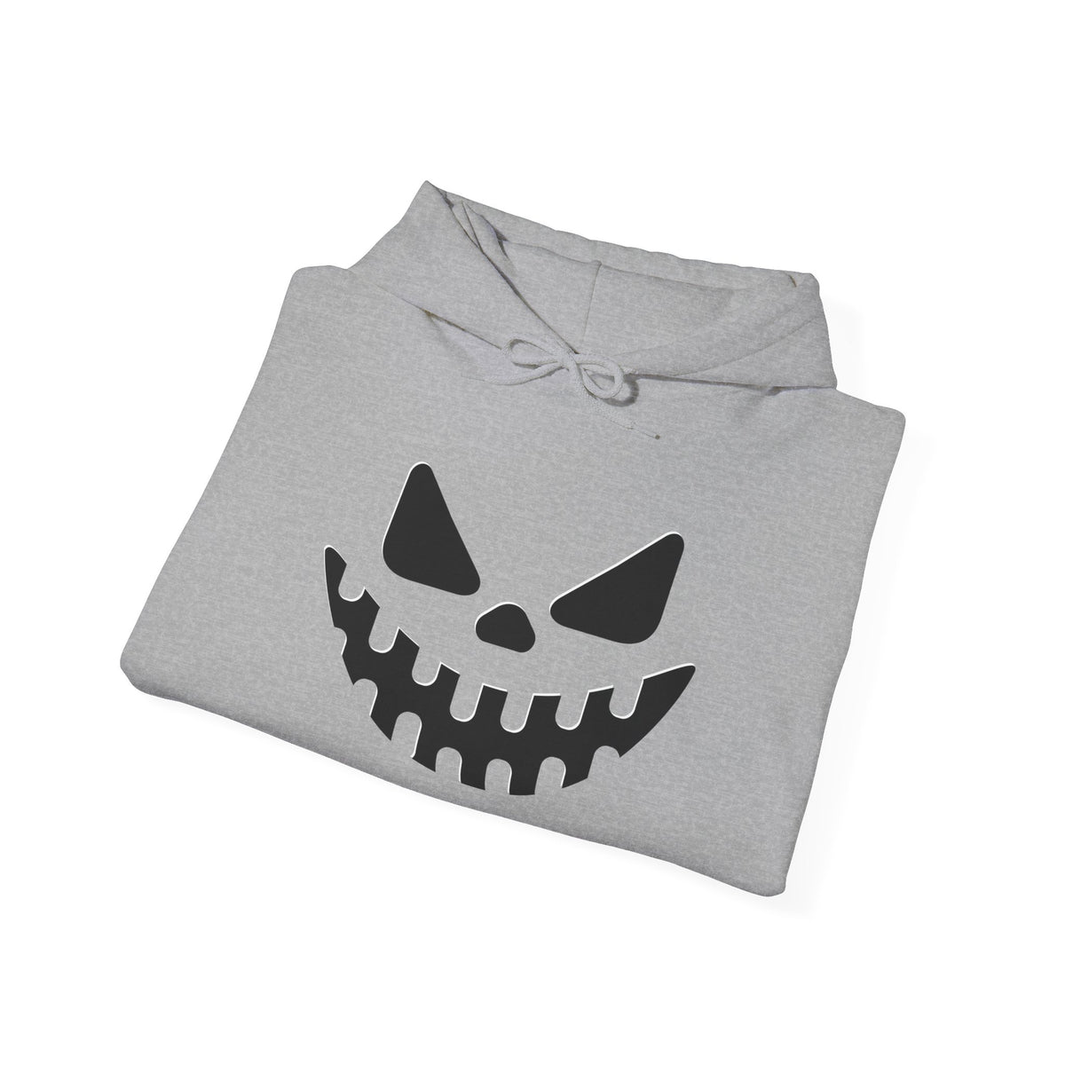 Halloween Smiling Skull Hoodie, Unisex Sweatshirt, Spooky Apparel, Fall Fashion, Cozy Gift for Him/Her