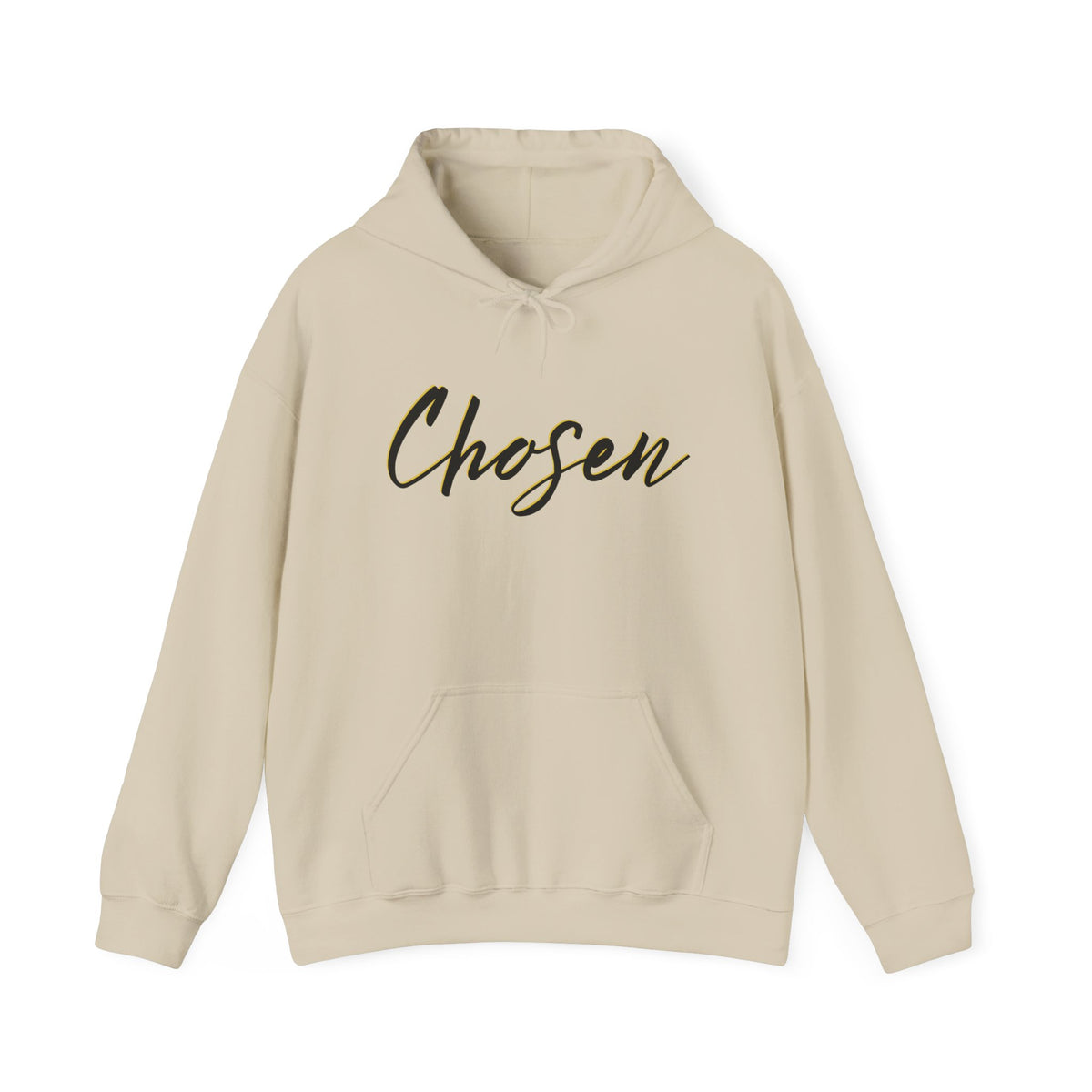 Chosen hoodie, inspirational graphic hoodie statement streetwear.