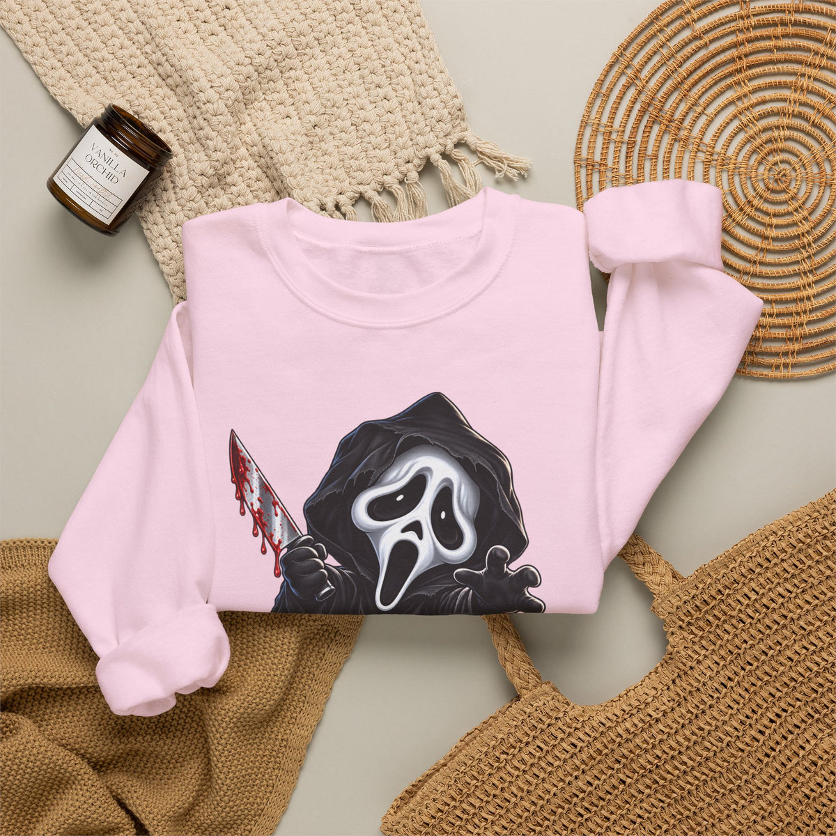 Ghostface Horror Halloween Crewneck Sweatshirt