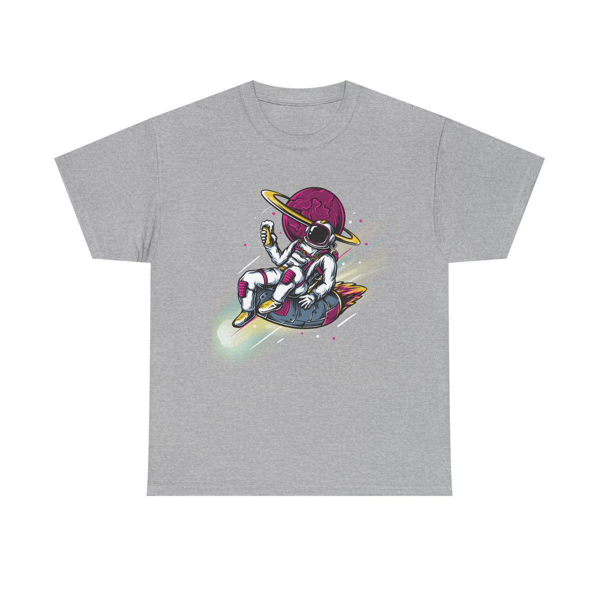 Cosmic Vibes Astronaut Graphic T-Shirt | Fun Astronaut Design