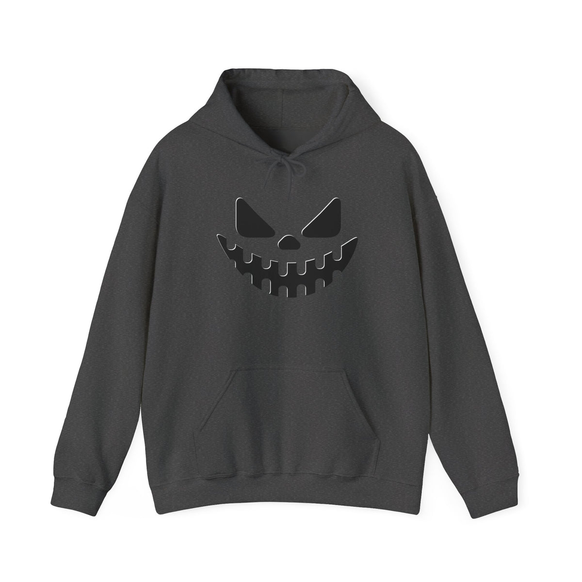 Halloween Smiling Skull Hoodie, Unisex Sweatshirt, Spooky Apparel, Fall Fashion, Cozy Gift for Him/Her