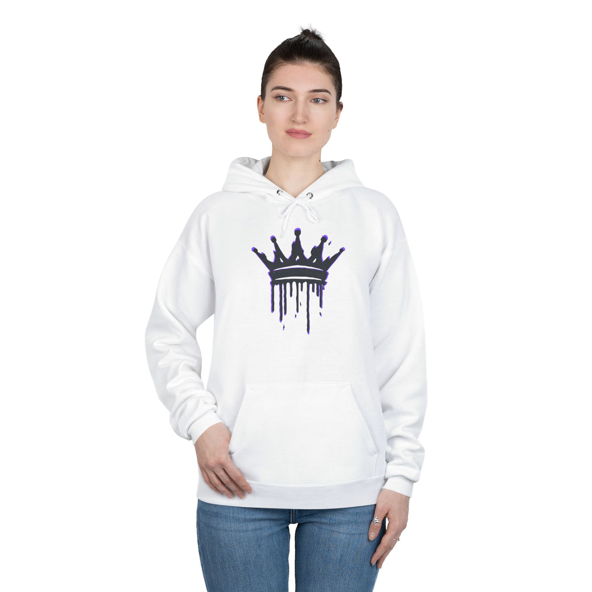 Crown Drip Eco-Friendly Hoodie for Casual Culture