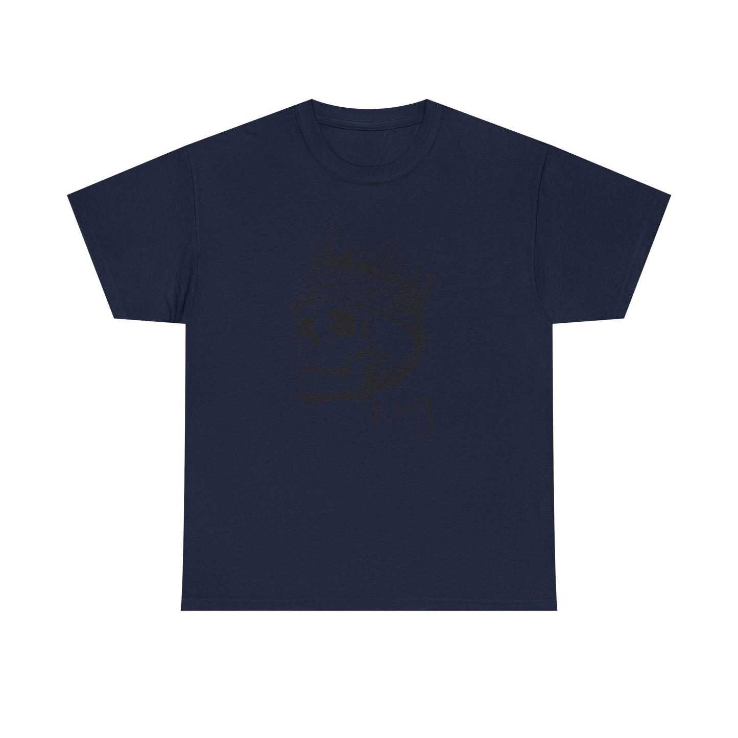 Skull King Graphic Tee - Unisex Heavy Cotton T-Shirt