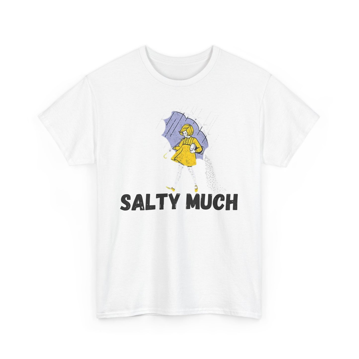 Salty Much Unisex Tee | Fun Graphic Shirt, Casual Wear, Gift for Friends, Beach Vibes, Summer Essentials