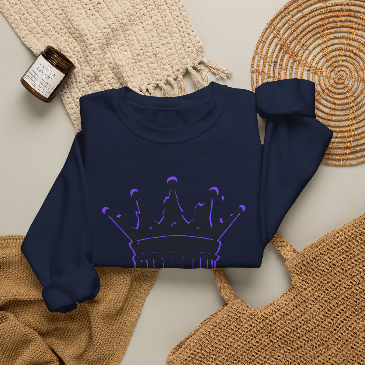 Crown Drip Graphic Sweatshirt
