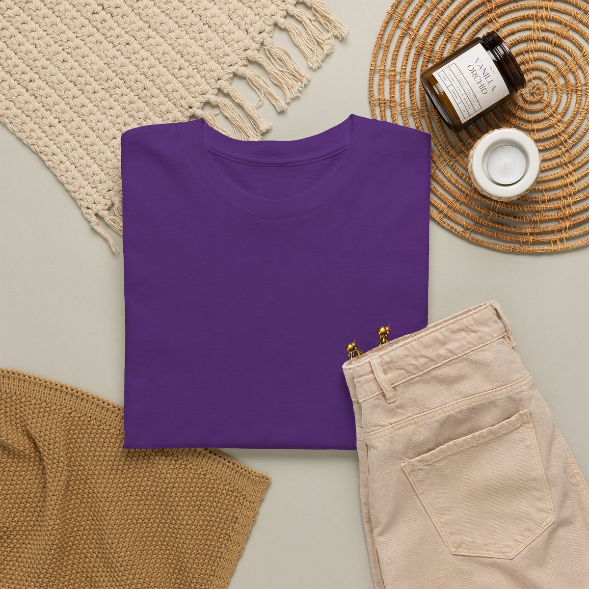 Minimal White Tee — Classic Plain Cotton T-Shirt