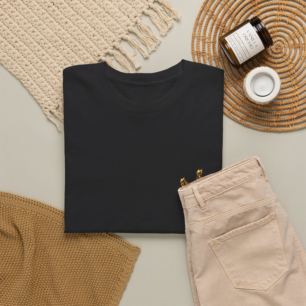Minimal White Tee — Classic Plain Cotton T-Shirt