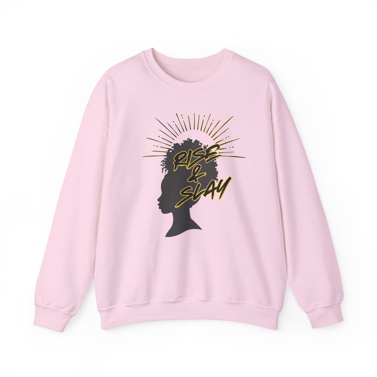 Rise & Slay Empowerment Crewneck Sweatshirt | Empress Royal Tees