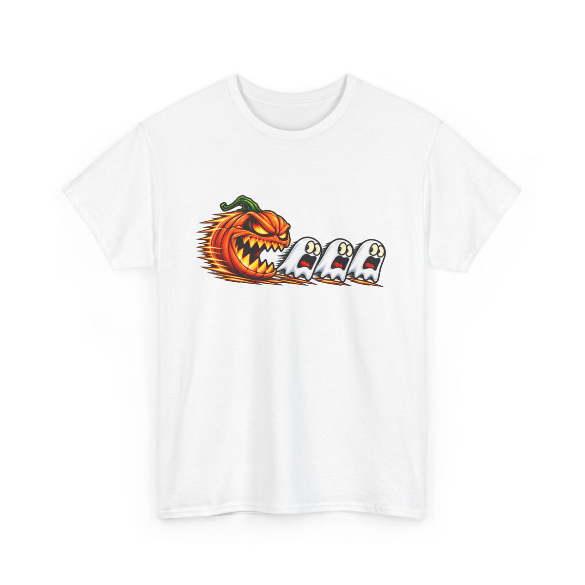 Pumpkin Ghosts Halloween T-Shirt