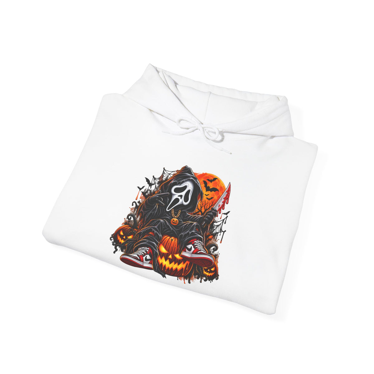 Gothic Skull Graphic Hoodie