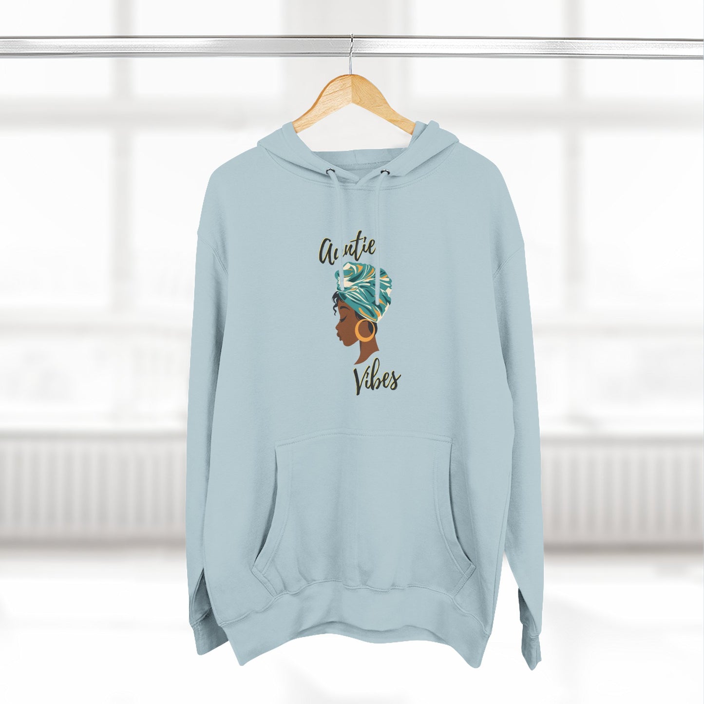 Auntie Vibes Fleece Hoodie