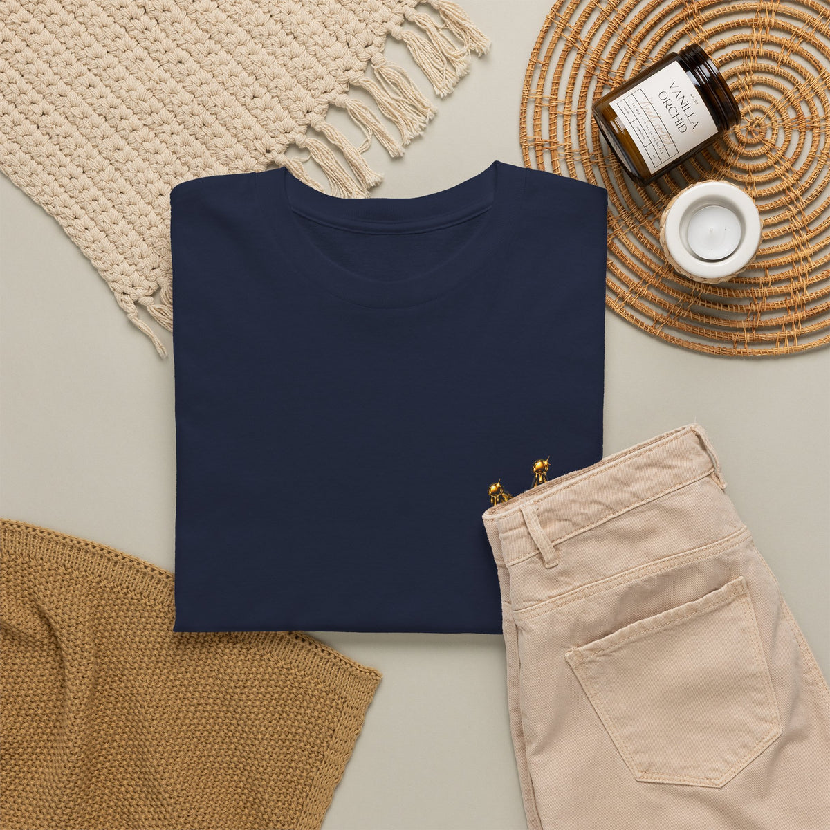 Minimal White Tee — Classic Plain Cotton T-Shirt