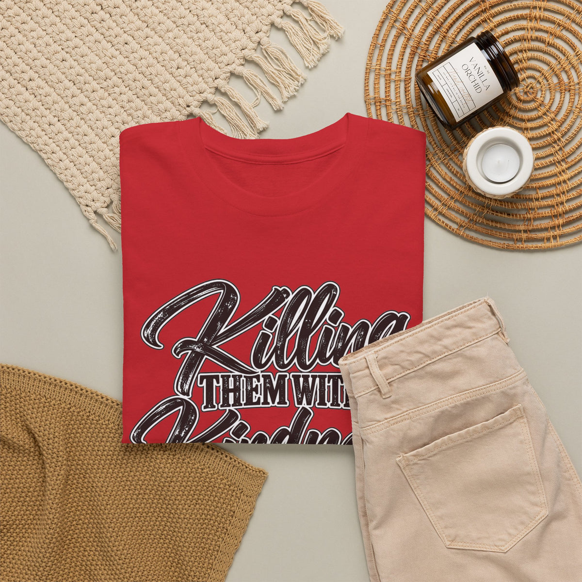 T-Shirt — "Killing Them With Kindness Is Taking Longer Than I Expected" Graphic Tee
