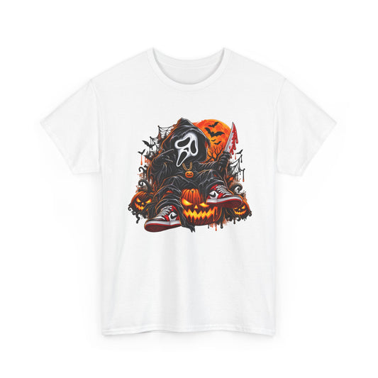 Halloween Ghostface Pumpkin Horror T-Shirt