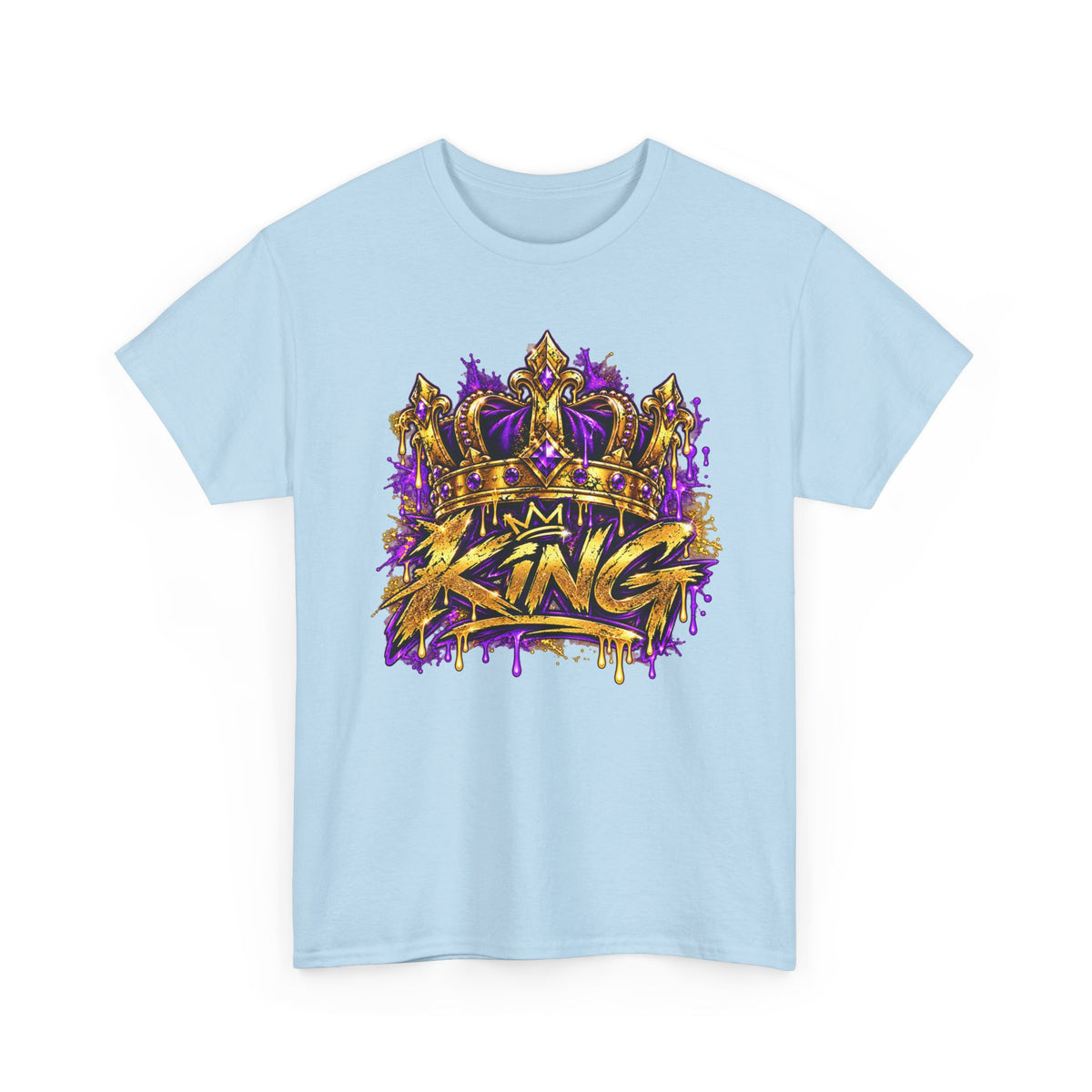 King Crown T-Shirt — 'I’m King' Bold Graffiti Tee