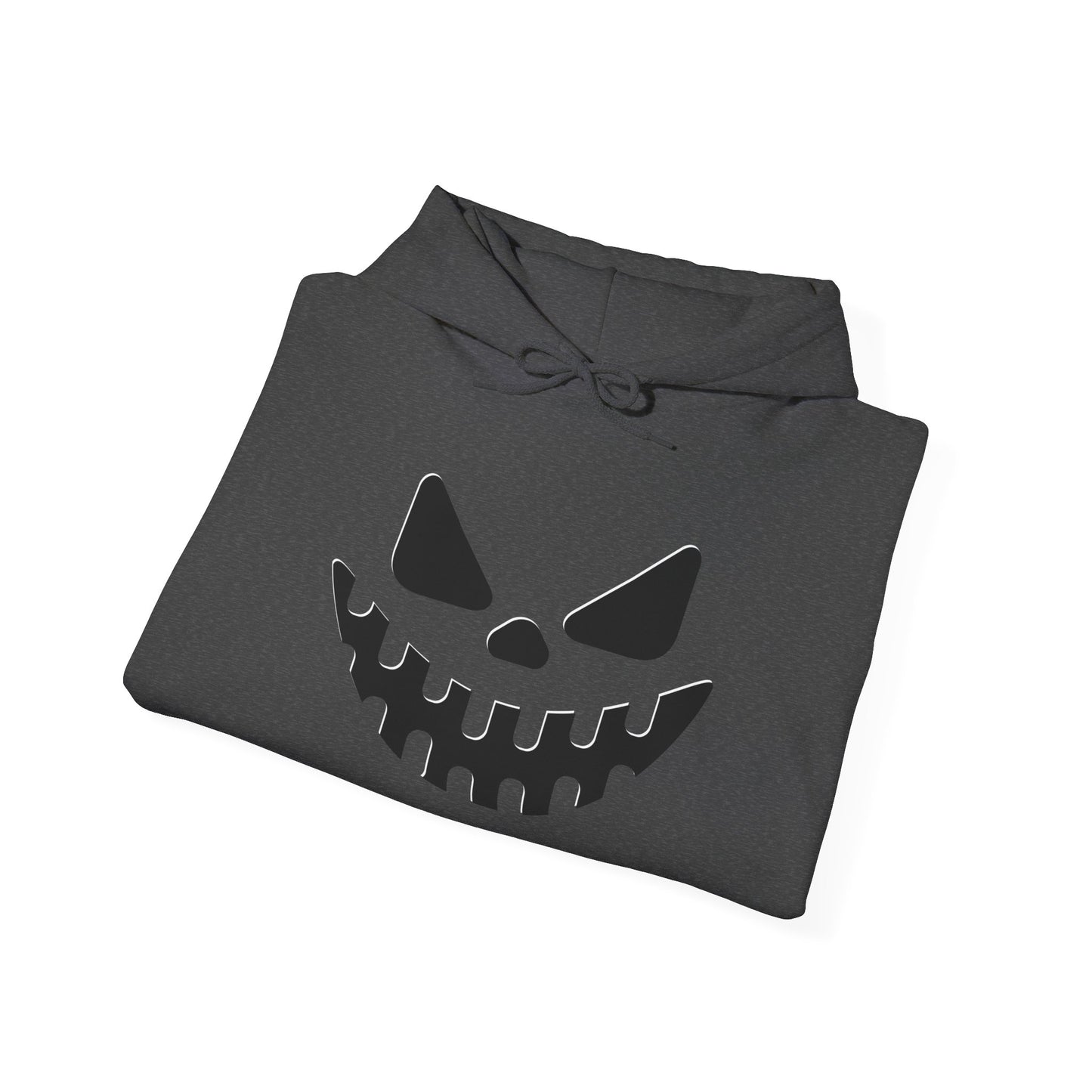 Halloween Smiling Skull Hoodie, Unisex Sweatshirt, Spooky Apparel, Fall Fashion, Cozy Gift for Him/Her