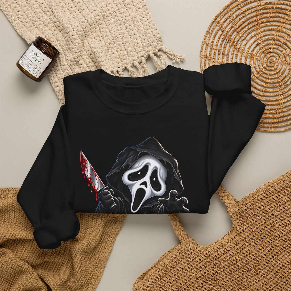 Ghostface Horror Halloween Crewneck Sweatshirt