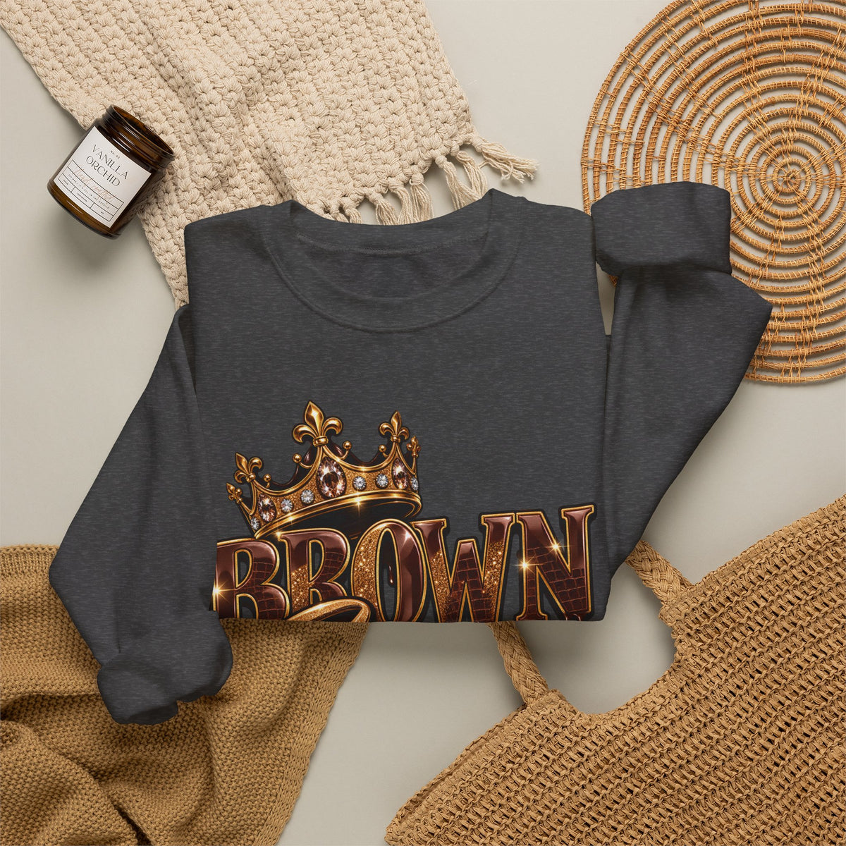 Brown Sugar Sweatshirt | Women’s Graphic Sweatshirt